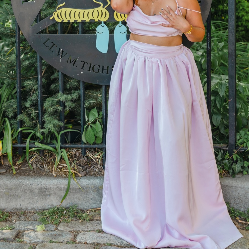 Light pink two piece